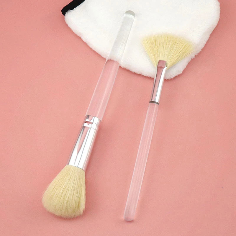 1Pc 16 Styles Facial Cleanser Brush Soft Hair Face Massage Wash Brush Face Mask Brush Portable Skin Care Tool