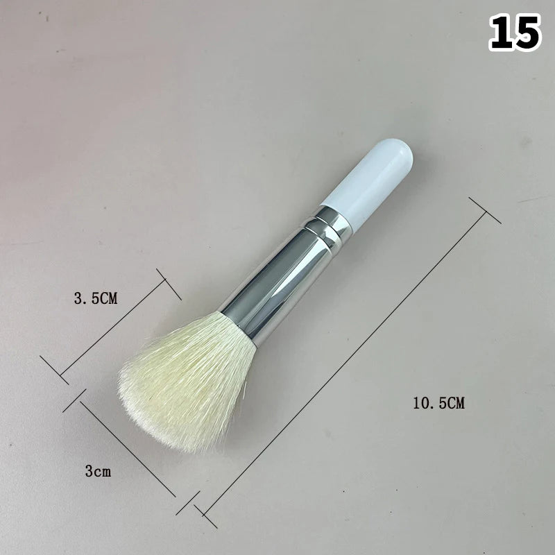 1Pc 16 Styles Facial Cleanser Brush Soft Hair Face Massage Wash Brush Face Mask Brush Portable Skin Care Tool