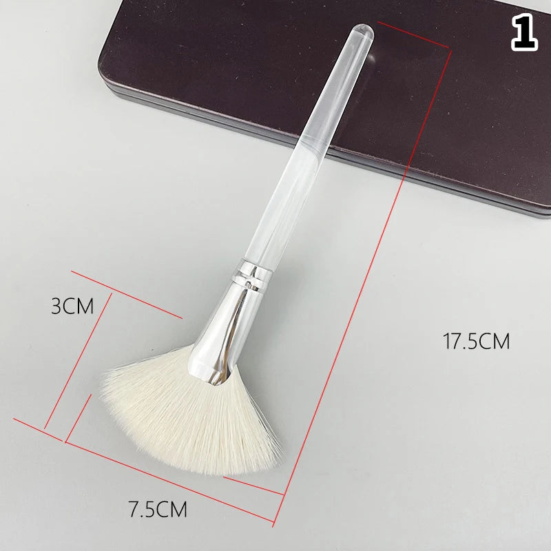 1Pc 16 Styles Facial Cleanser Brush Soft Hair Face Massage Wash Brush Face Mask Brush Portable Skin Care Tool