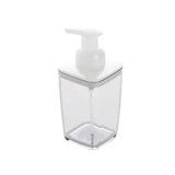 Transparent Foam Pump Bottles Bathroom Facial Cleanser Hand Sanitizer Soap Bottles Press Type Mousse Shampoo Dispenser 420ml