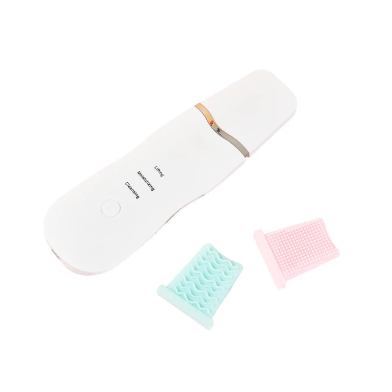 Ultrasonic Skin Scraper Pore Cleaning Facial Deep Cleaning Machine Suitable for Female and Male Beauty Instruments