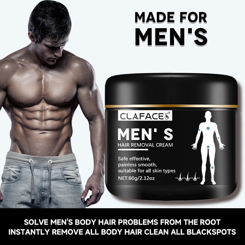 Fast Hair Removal Cream Painless Hair Growth Inhibitor Arm Armpit Legs Permanent Depilatory for Men Women Beauty Health Care 60g