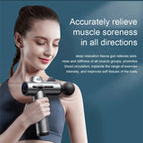 99 Level Massage Gun Fascia Deep Muscle Relax Body Neck Massager Electric Fitness Equipment Noise Reduction Male Female