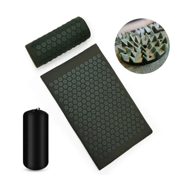 Yoga Acupressure Mat And Pillow